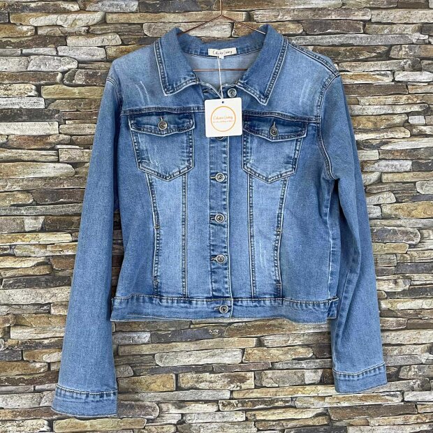 CABANA LIVING - MANAMA JAKKE | LIGHT DENIM