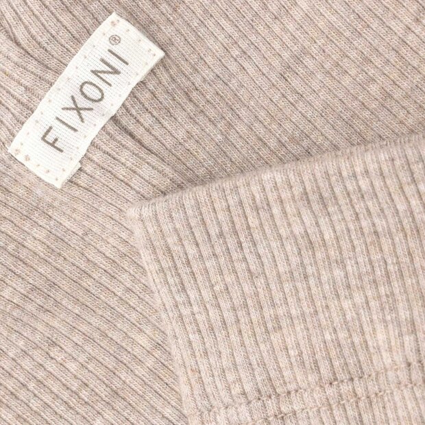 FIXONI - LEGGINGS RIB MELANGE | PURE CASHMERE MELANGE