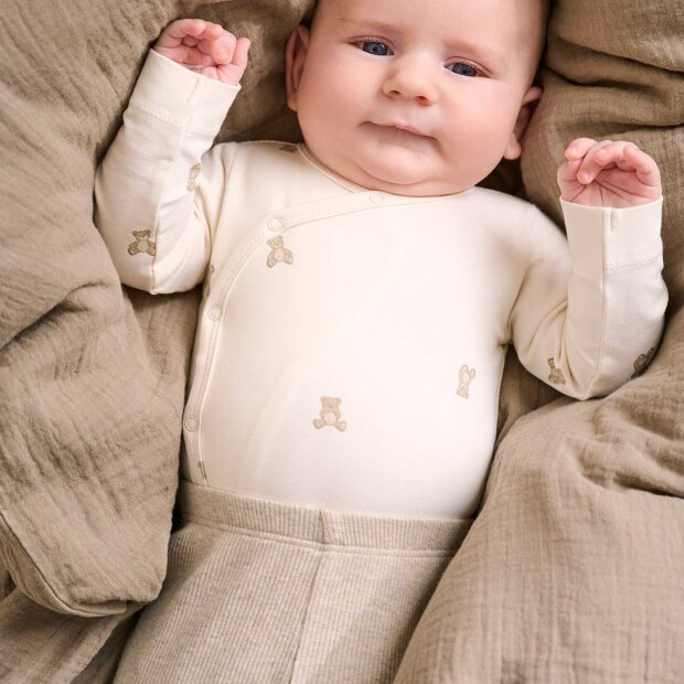 FIXONI - LEGGINGS RIB MELANGE | PURE CASHMERE MELANGE