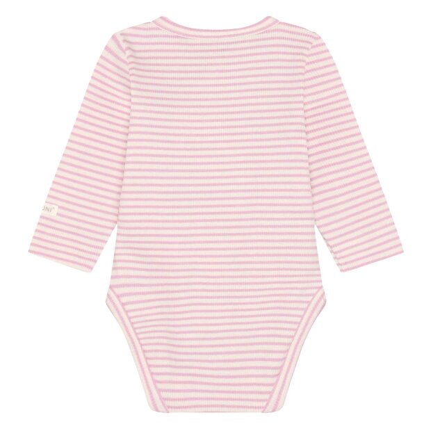 FIXONI - WRAP BODY LS RIB | BLEACHED MAUVE