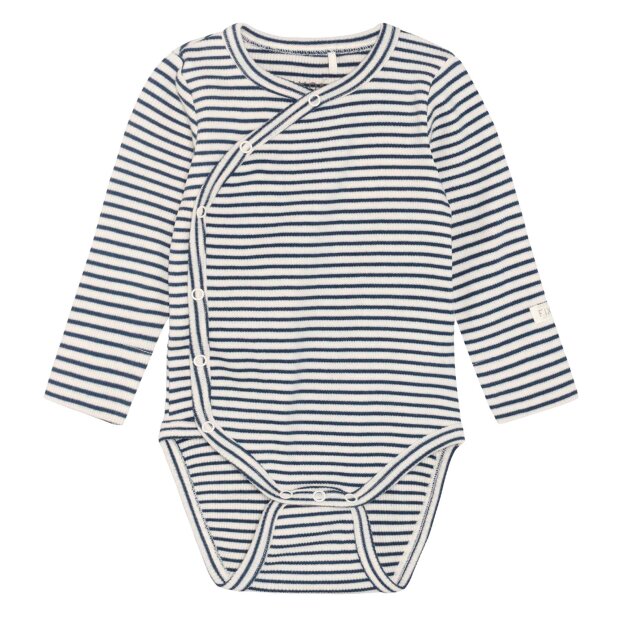 FIXONI - WRAP BODY LS RIB | VINTAGE INDIGO