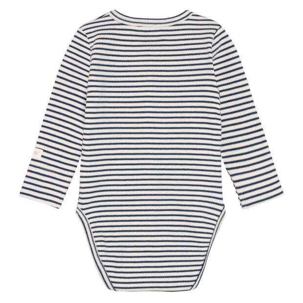 FIXONI - WRAP BODY LS RIB | VINTAGE INDIGO