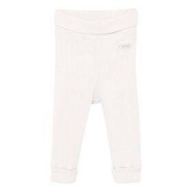 FIXONI - LEGGINGS RIB SOLID | GARDENIA