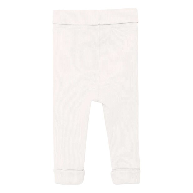 FIXONI - LEGGINGS RIB SOLID | GARDENIA