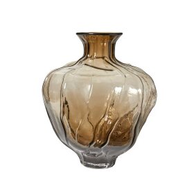 SPEEDTSBERG - GLASVASE ART 26X31 CM | BROWN