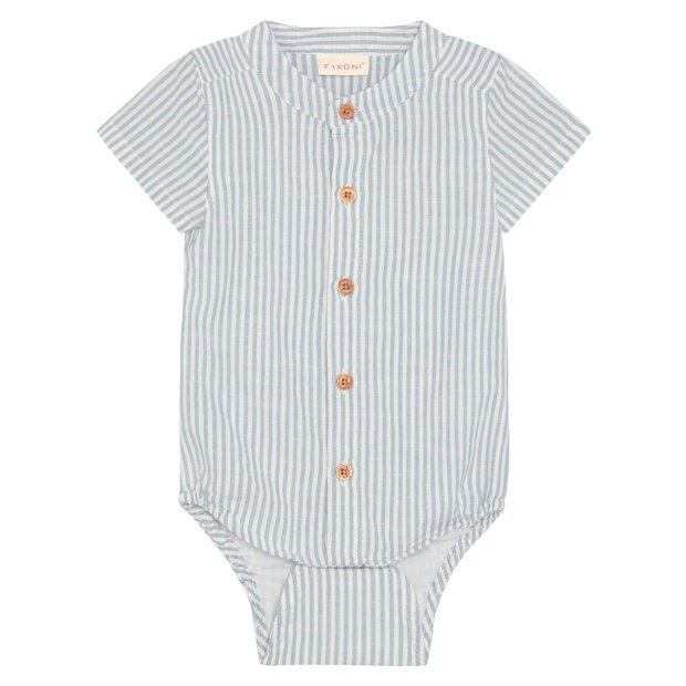 FIXONI - BODY SHIRT SS WOVEN | MOUTAIN SPRING