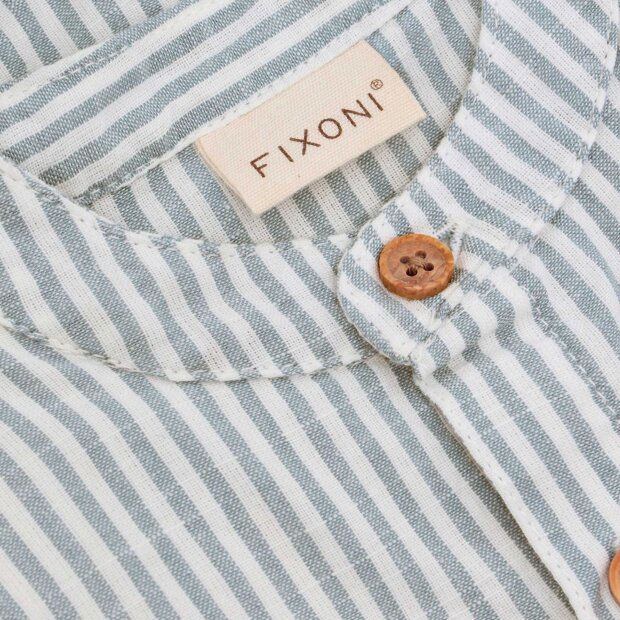 FIXONI - BODY SHIRT SS WOVEN | MOUTAIN SPRING