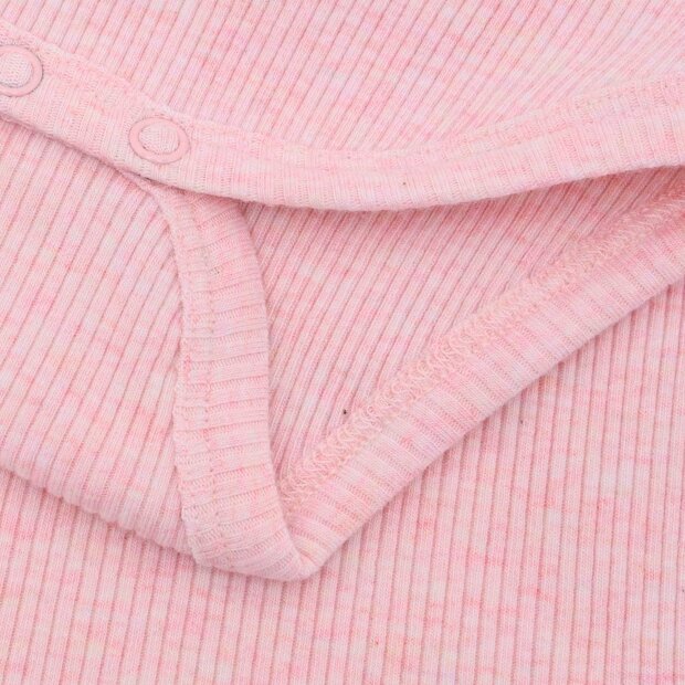 FIXONI - BODY LS RIB MELANGE | BLEACHED MAUVE MELANGE