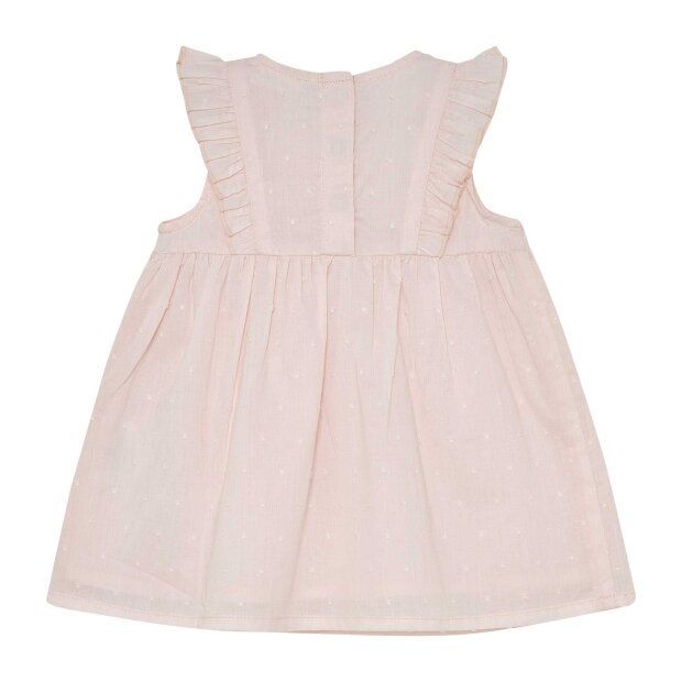 FIXONI - DRESS SS WOVEN | SOFT PINK