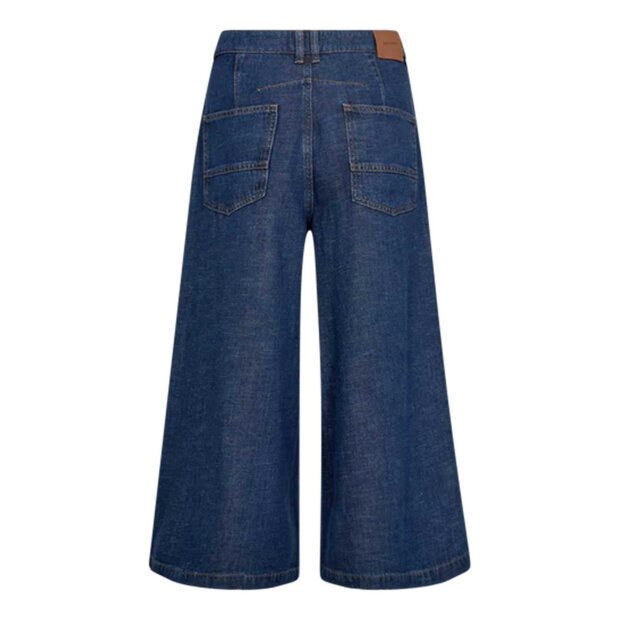 MOS MOSH - CULOTTE ARGE CROPPED JEANS | DARK BLUE