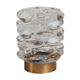 SPEEDTSBERG - LED LAMPE I GLAS 12 CM | KLAR