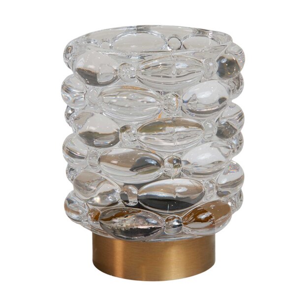 SPEEDTSBERG - LED LAMPE I GLAS 12 CM | KLAR