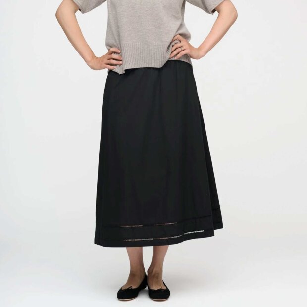 MOSHI MOSHI MIND - BRILL POPLIN NEDERDEL | MOONLESS NIGHT