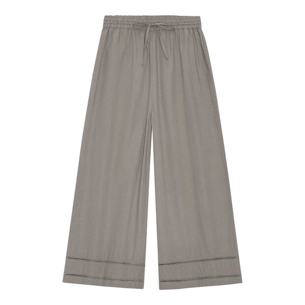 MOSHI MOSHI MIND - STORIE POPLIN PANTS | SEA GRAY