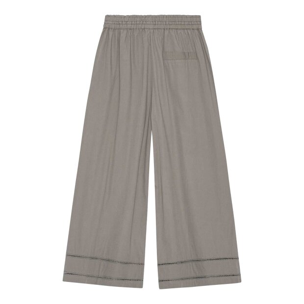 MOSHI MOSHI MIND - STORIE POPLIN PANTS | SEA GRAY