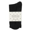 MOSHI MOSHI MIND - MIND RIB ANTI SLIP SOCKS | BLACK