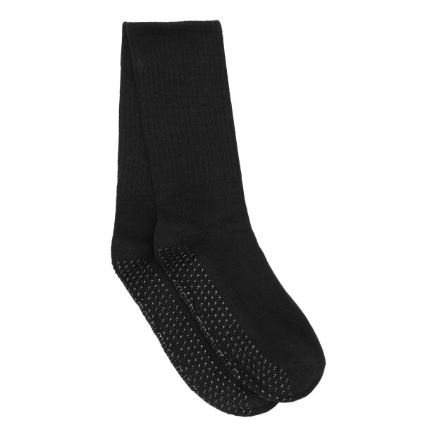 MOSHI MOSHI MIND - MIND RIB ANTI SLIP SOCKS | BLACK