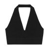 MOSHI MOSHI MIND - HALTER BRA | BLACK MOSHI MOSHI MIND - HALTER BRA | BLACK