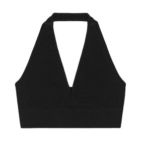 MOSHI MOSHI MIND - HALTER BRA | BLACK