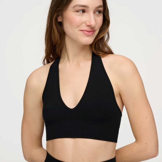 MOSHI MOSHI MIND - HALTER BRA | BLACK