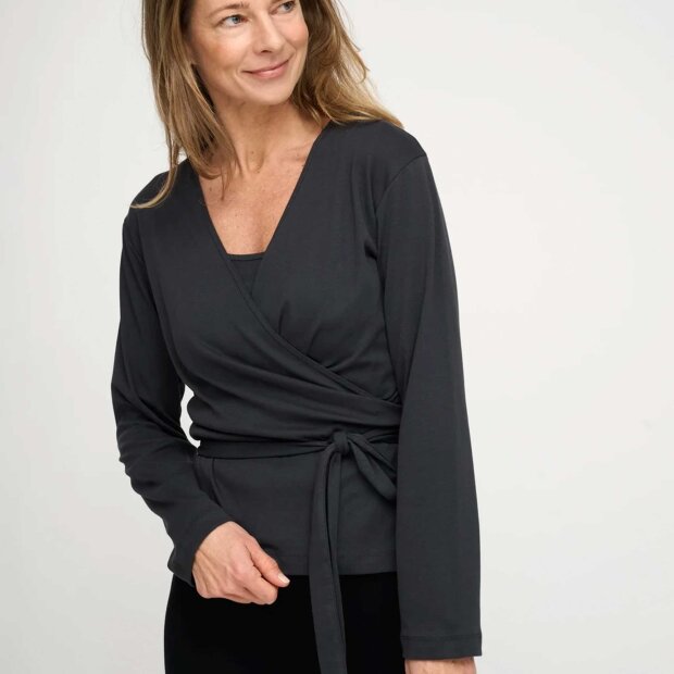 MOSHI MOSHI MIND - WISE WRAP TOP | MOONLESS NIGHT