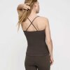MOSHI MOSHI MIND - STRETCH TOP | STONE BROWN