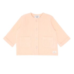 HUST AND CLAIRE - CHAI MUSELIN KNIT | QUARTZ