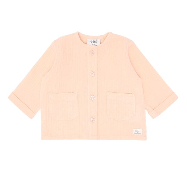 HUST AND CLAIRE - CHAI MUSELIN KNIT | QUARTZ