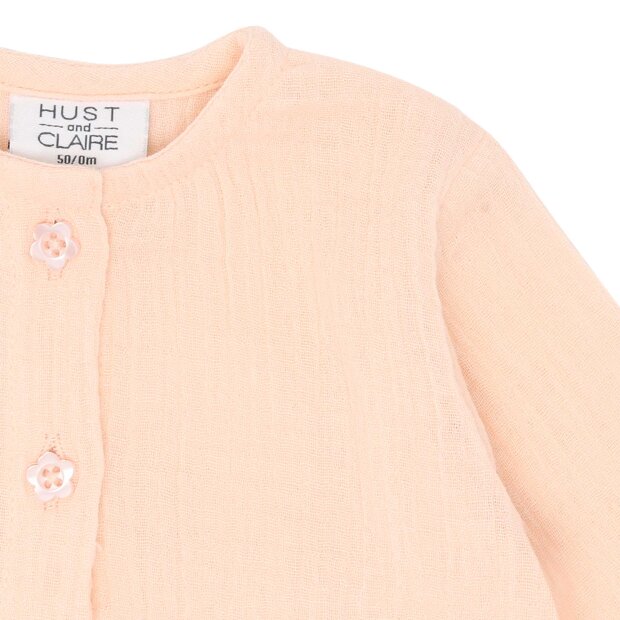 HUST AND CLAIRE - CHAI MUSELIN KNIT | QUARTZ