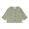 HUST AND CLAIRE - CHAI MUSELIN KNIT | LIGHT GREEN