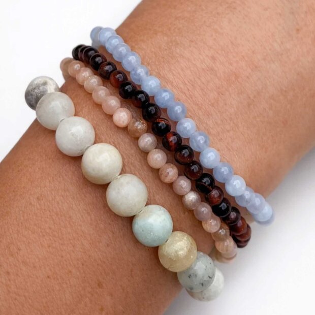 SOI - PETITE STRETCH ARMBÅND | TIGER EYE