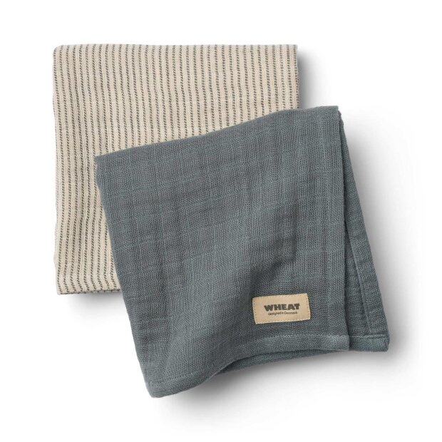 WHEAT - KAYA MUSLIN 2-PACK STOFBLEER | STORMY WEATHER