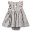 WHEAT - SOFIA SUIT DRESS | AIR BLUE FLOWERS