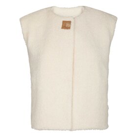 NEO NOIR - ANJANNA TEDDY VEST | IVORY
