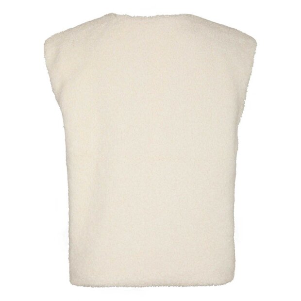 NEO NOIR - ANJANNA TEDDY VEST | IVORY