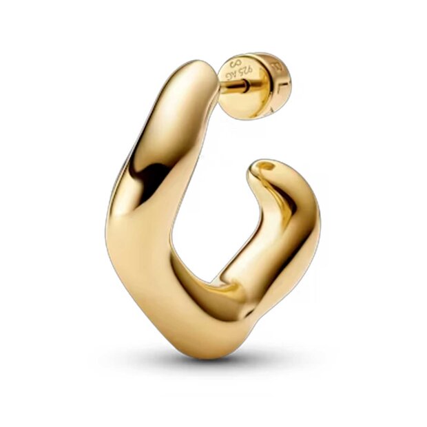 MARIA BLACK - ANIL HOOP LARGE | FORGYLDT