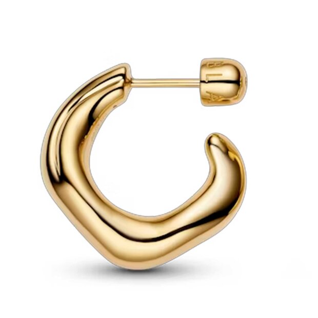 MARIA BLACK - ANIL HOOP LARGE | FORGYLDT