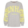 MARTA DU CHATEAU - HIBISCUS SWEATSHIRT | GREY/YELLOW