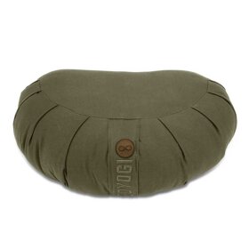 GOYOGI - CALM CRESCENT MEDITATION CUSHION | DARK OLIVE