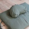 GOYOGI - CALM CRESCENT MEDITATION CUSHION | DARK OLIVE
