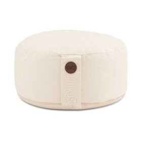 GOYOGI - CALM ORGANIC COTTON ROUND MEDITATION CUSHION | NATURAL