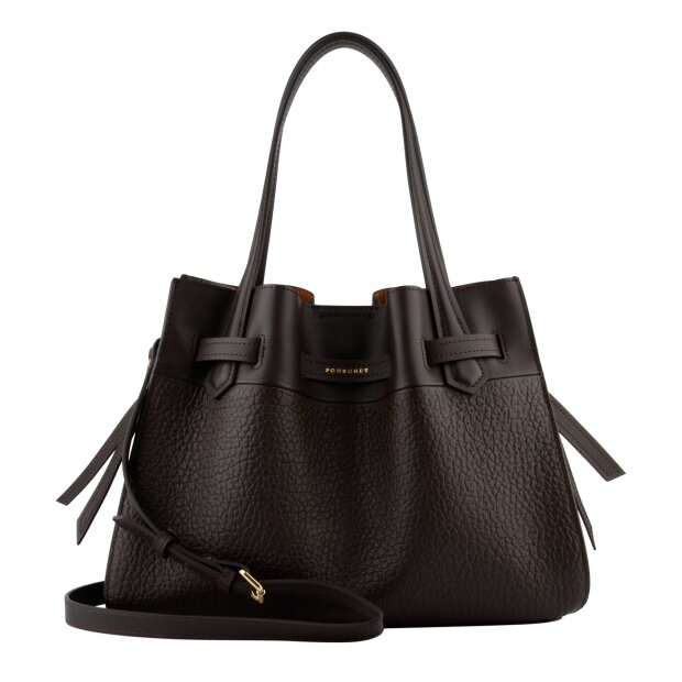 POURCHET - BLOSSOM MEDIUM TASKE | MARRON