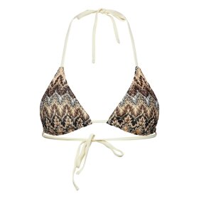 BECK SØNDERGAARD - BEL AMBER BIKINI TOP | MOCHA BROWN