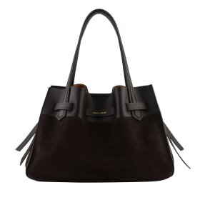 POURCHET - BLOSSOM DAIM MEDIUM TASKE | MARRON