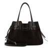 POURCHET - BLOSSOM DAIM LARGE TASKE | MARRON