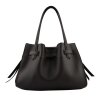 POURCHET - BLOSSOM DAIM LARGE TASKE | MARRON