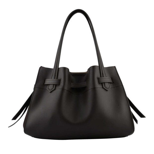 POURCHET - BLOSSOM DAIM MEDIUM TASKE | MARRON