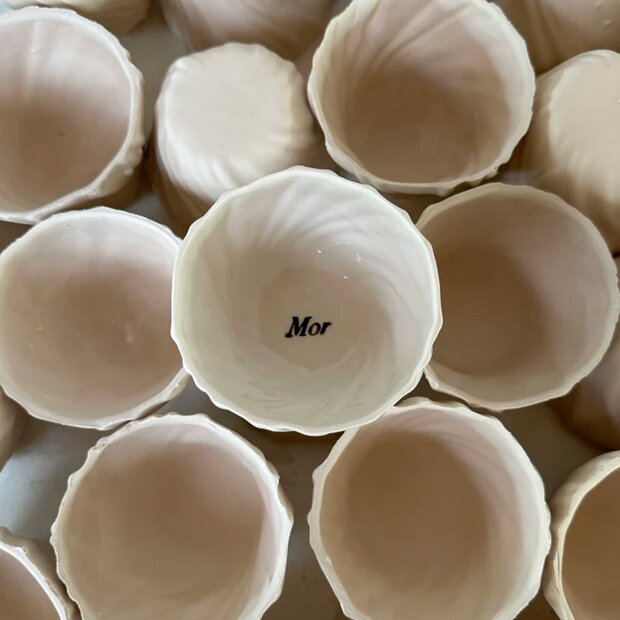 ATELIER MAREE - TIDEVANDSKOP - MOR | HVID