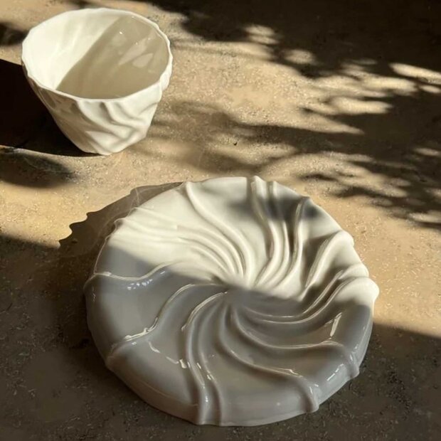 ATELIER MAREE - TIDEVANDSTALLERKEN | HVID