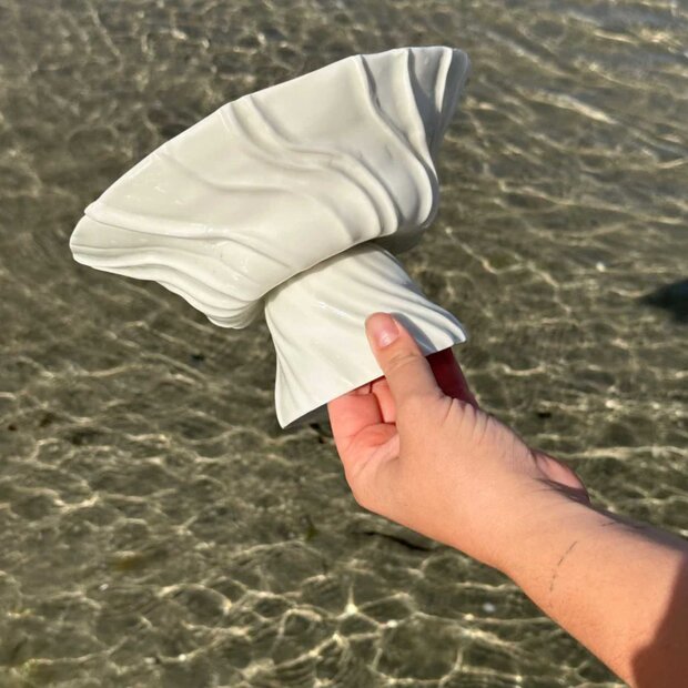 ATELIER MAREE - SKÅLOPSATS | HVID